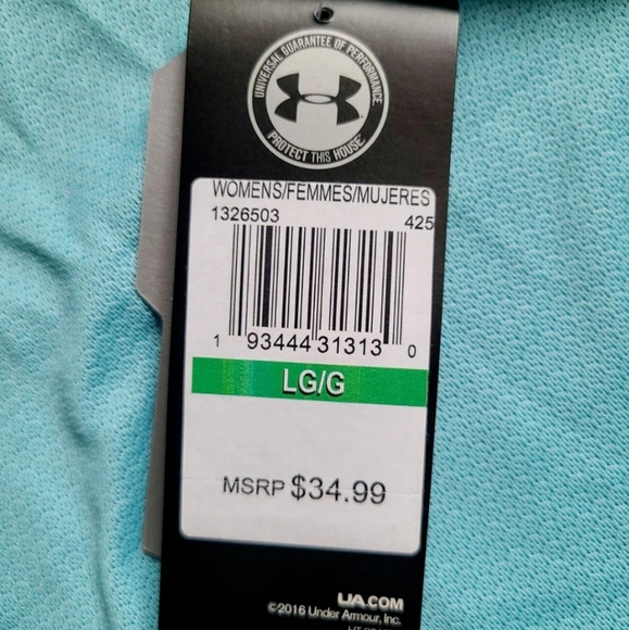 NWT Under Armour Women's Athletic Tank Top - Size Large - Picture 7 of 10